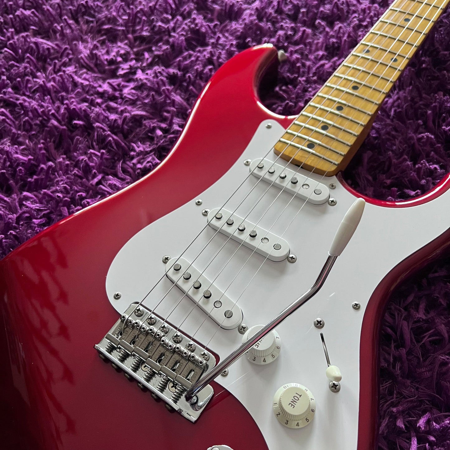 2012-13 Fender Stratocaster ST57M-US '57 Reissue Old Candy Apple Red (MIJ) (USA Pickups)