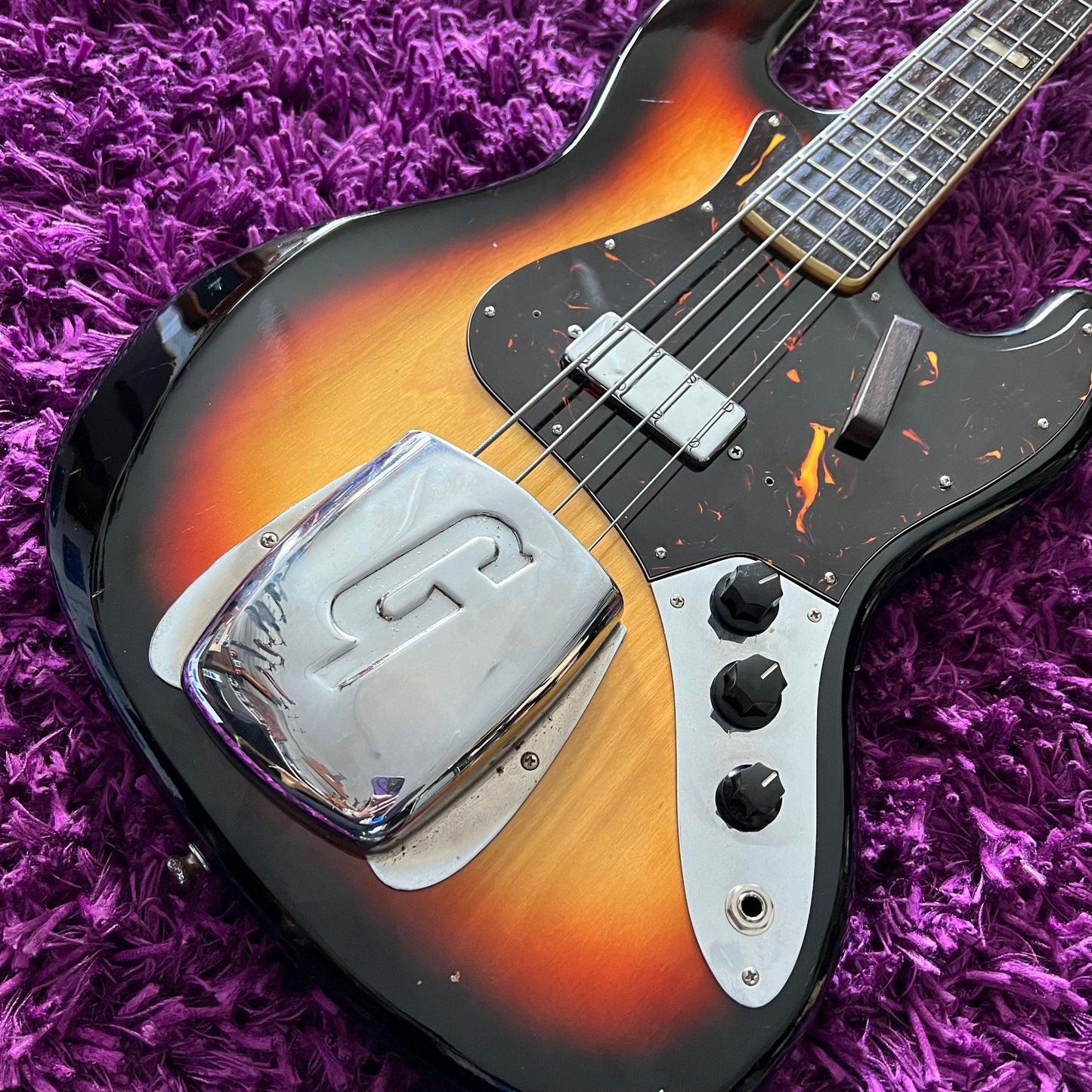 Early 1970s Greco Jazz Bass JB-380 3 Tone Sunburst (MIJ)