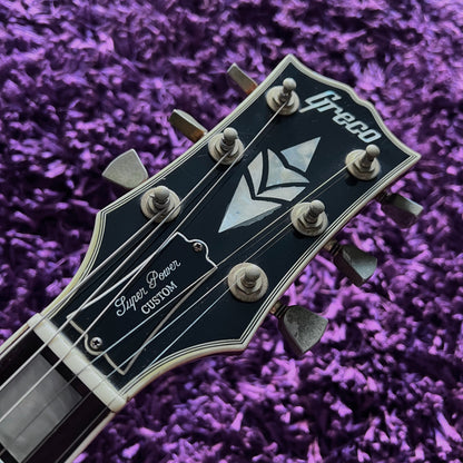 1982 Greco EGC68-50 Les Paul Custom Cherry Sunburst
