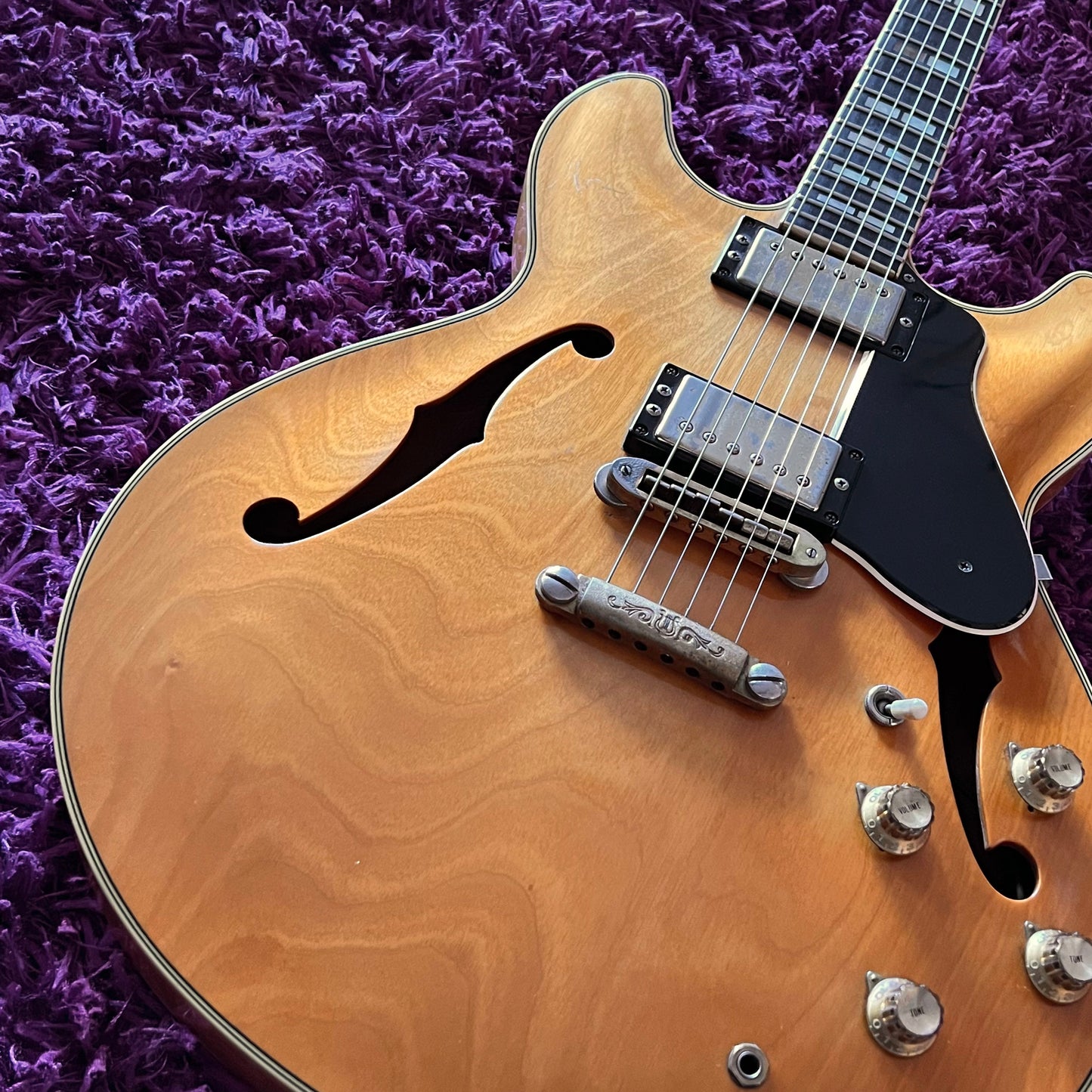 1970s Yamaha SA-2000 Semi-Hollow Natural (MIJ) (w/ OHSC)