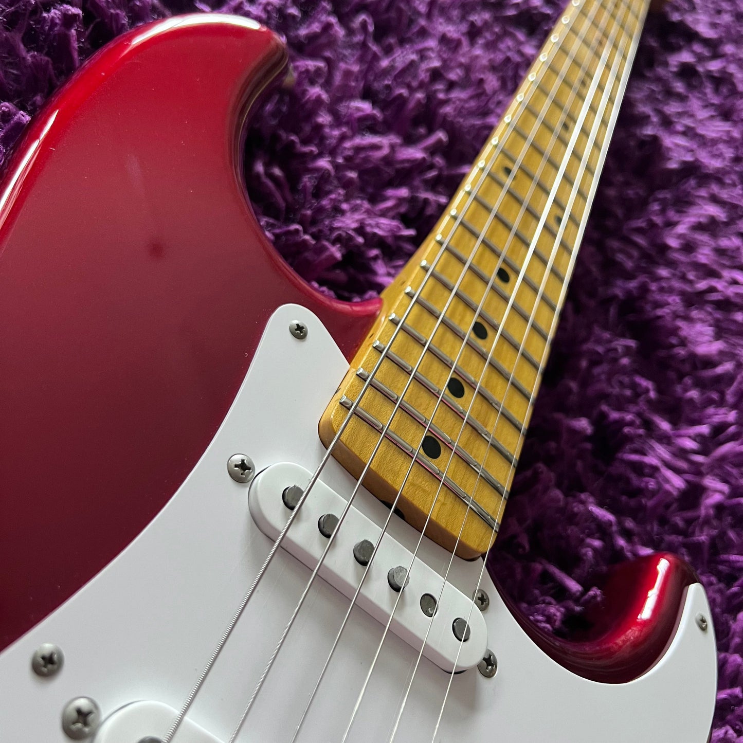 2012-13 Fender Stratocaster ST57M-US '57 Reissue Old Candy Apple Red (MIJ) (USA Pickups)
