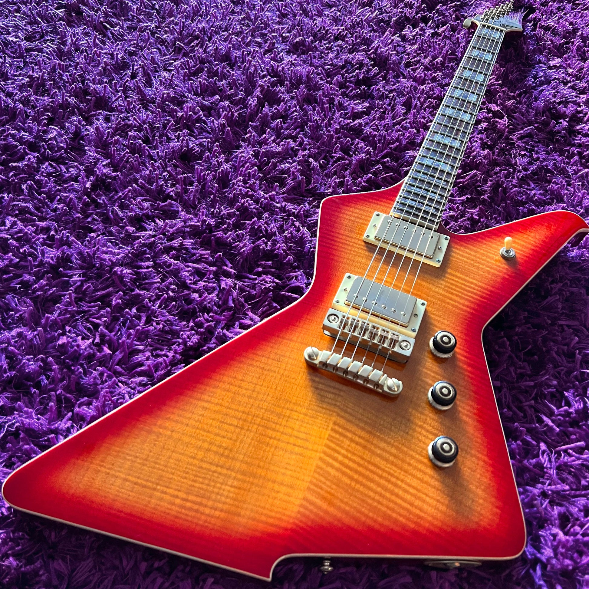 Ibanez DT425 Destroyer Flame デストロイヤー 2015 Ibanez Destroyer DT-425GB (w/ Original Gig Bag + Manual