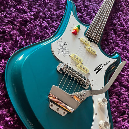 2001 Teisco SP-62 MB Spectrum Bizarre Electric Guitar (MIJ)