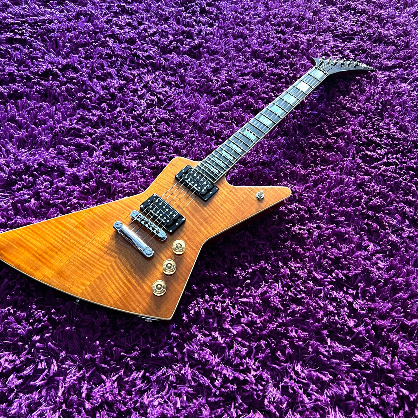 2003 Gibson Explorer Pro Transparent Amber