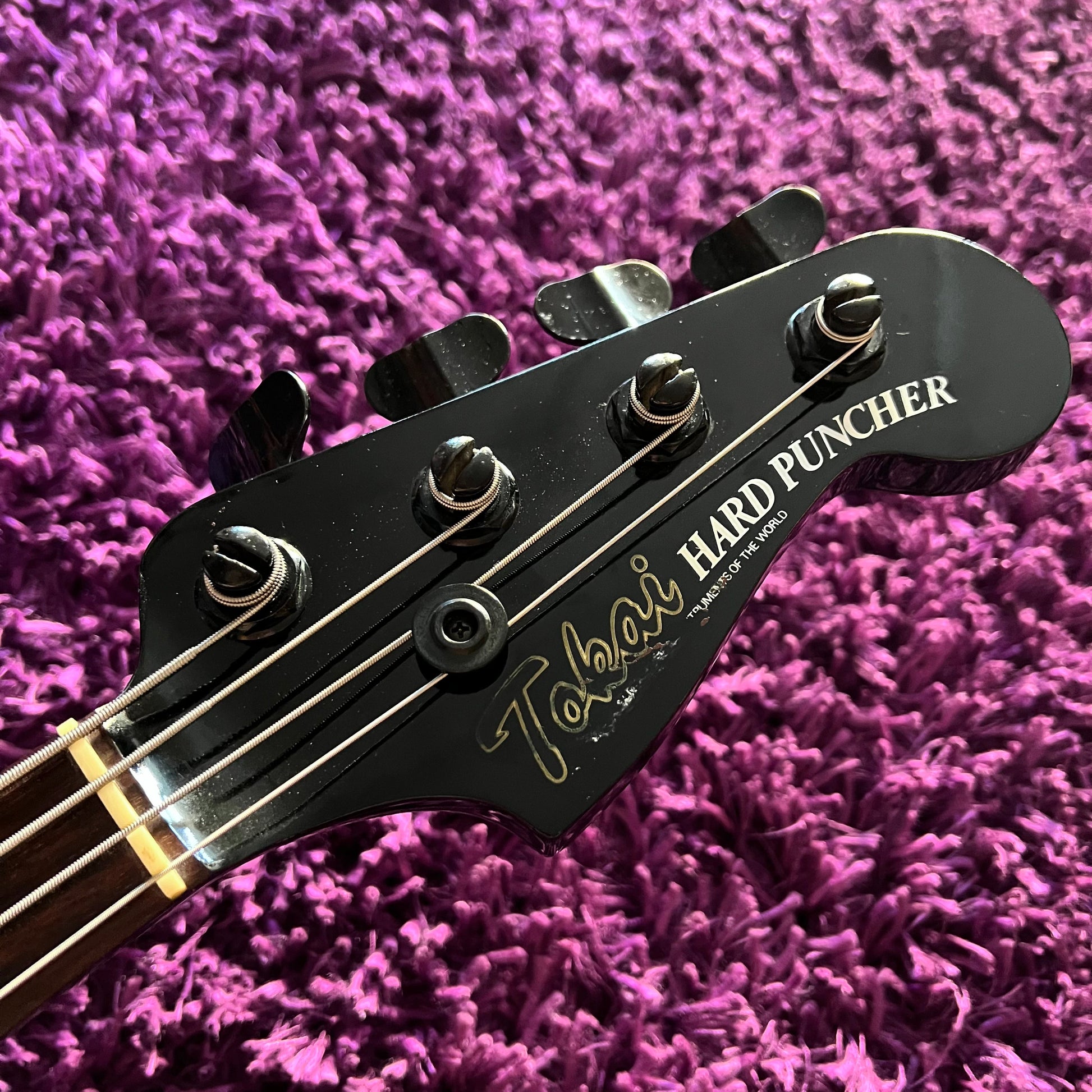 1980s Tokai Hard Puncher PJ-55 Precision Bass 1980s Blackout