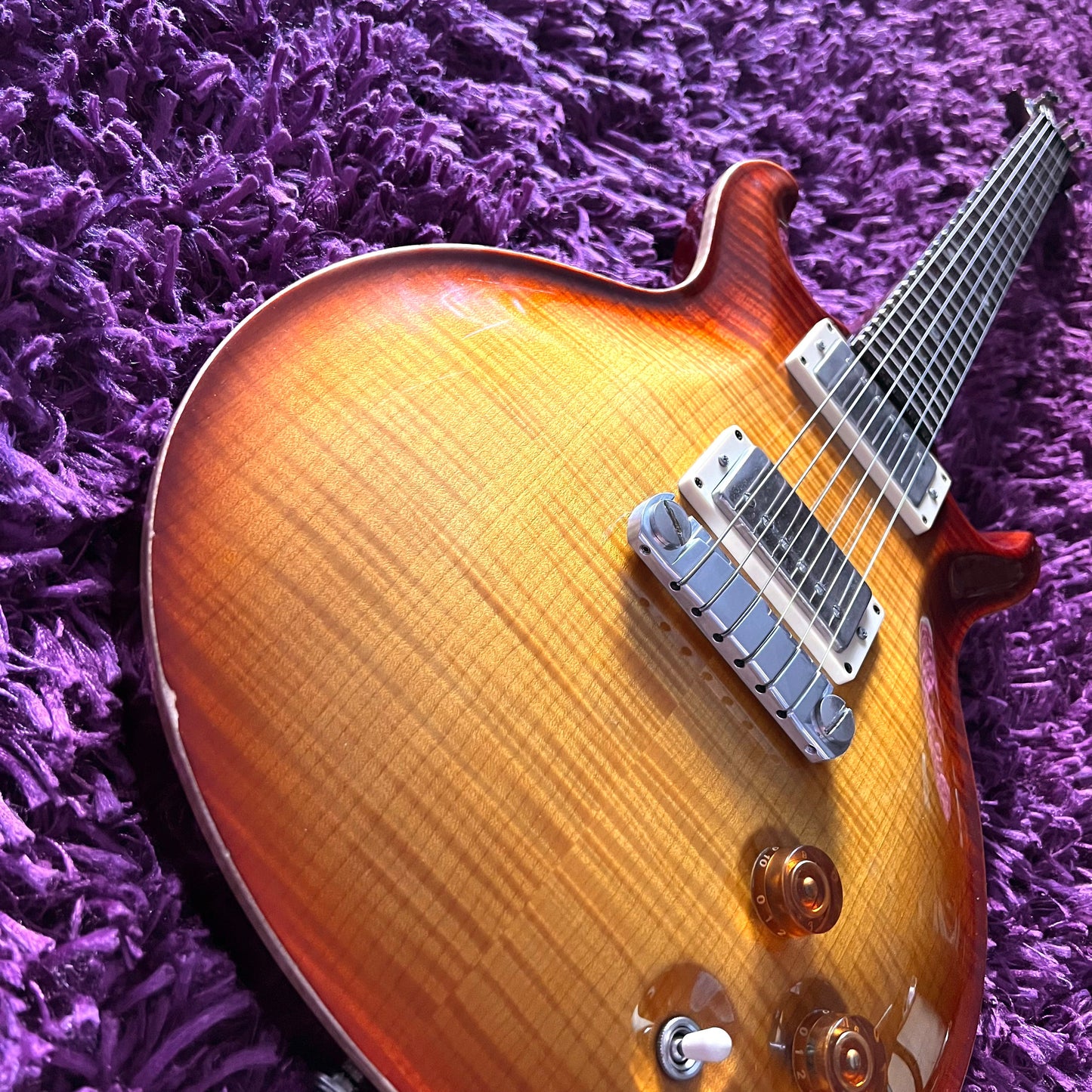 2010 Paul Reed Smith Wood Library DC22 Tobacco Sunburst (23/25)