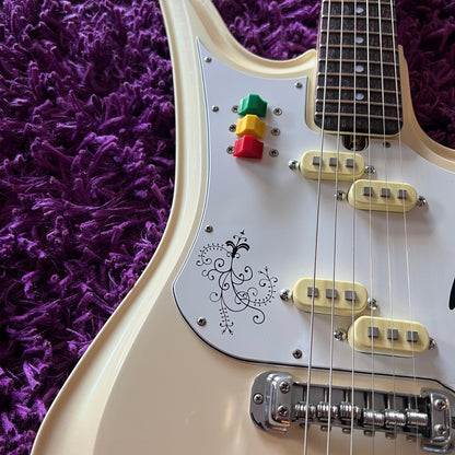 2001 Teisco SP-62 PW Spectrum Bizarre Electric Guitar (MIJ)