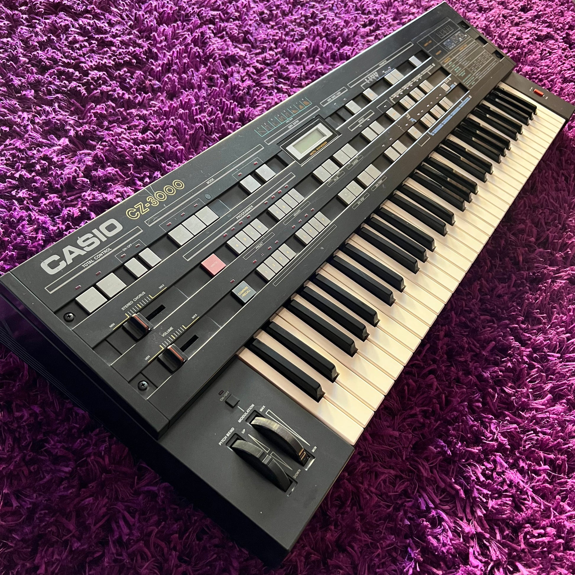 1986 Casio CZ-3000 61-Key Vintage Phase Distortion Synthesizer 1986 Casio CZ-3000 61-Key Vintage Phase Distortion Synthesizer