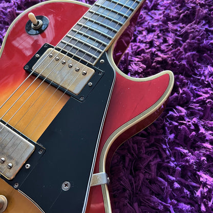 1982 Greco EGC68-50 Les Paul Custom Cherry Sunburst