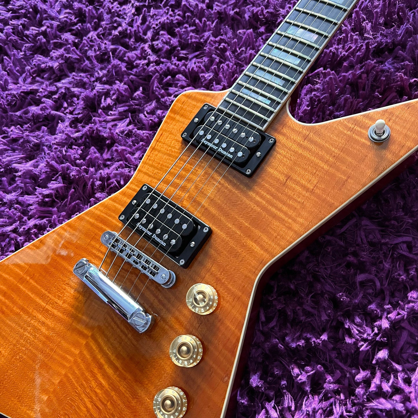 2003 Gibson Explorer Pro Transparent Amber