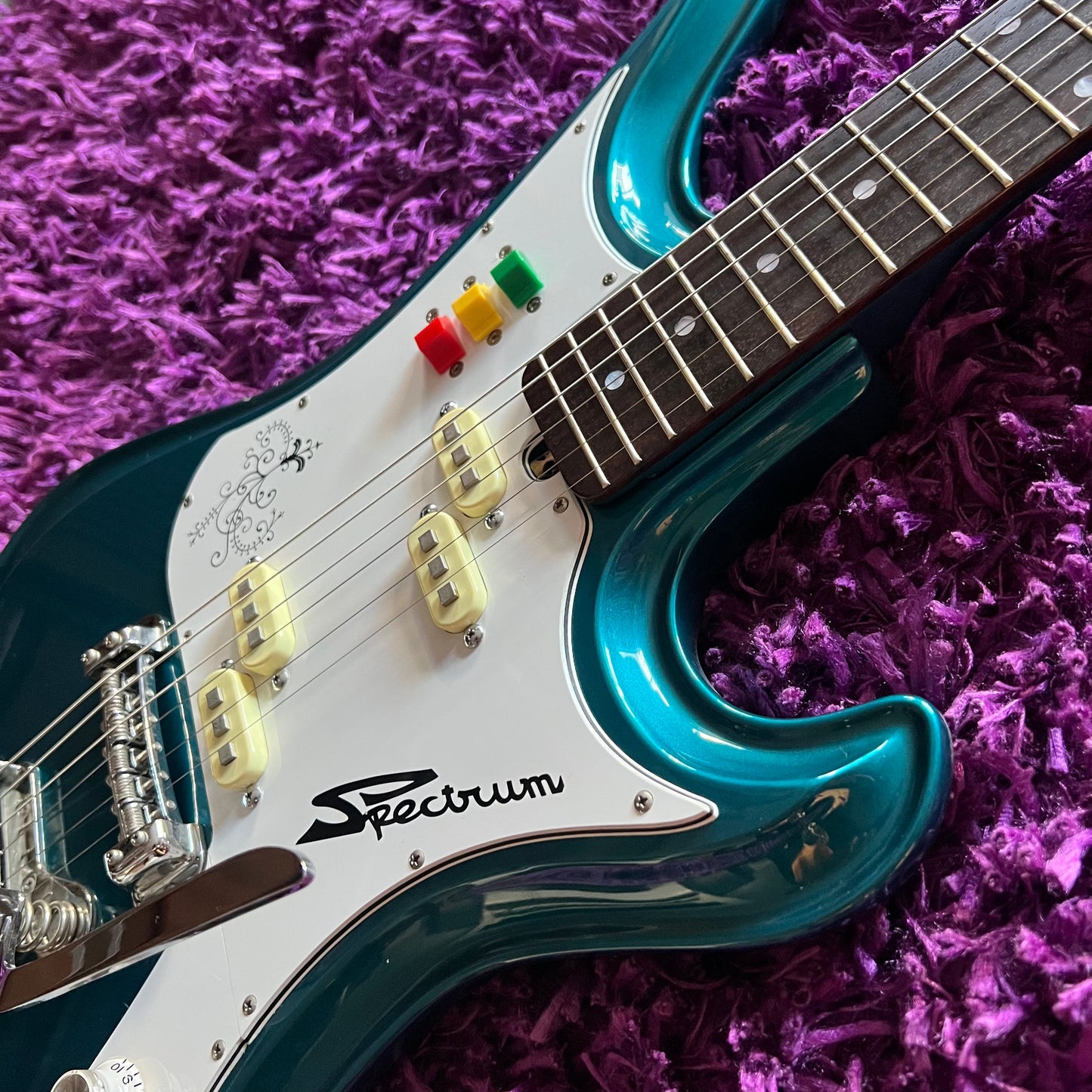 2001 Teisco SP-62 MB Spectrum Bizarre Electric Guitar (MIJ)
