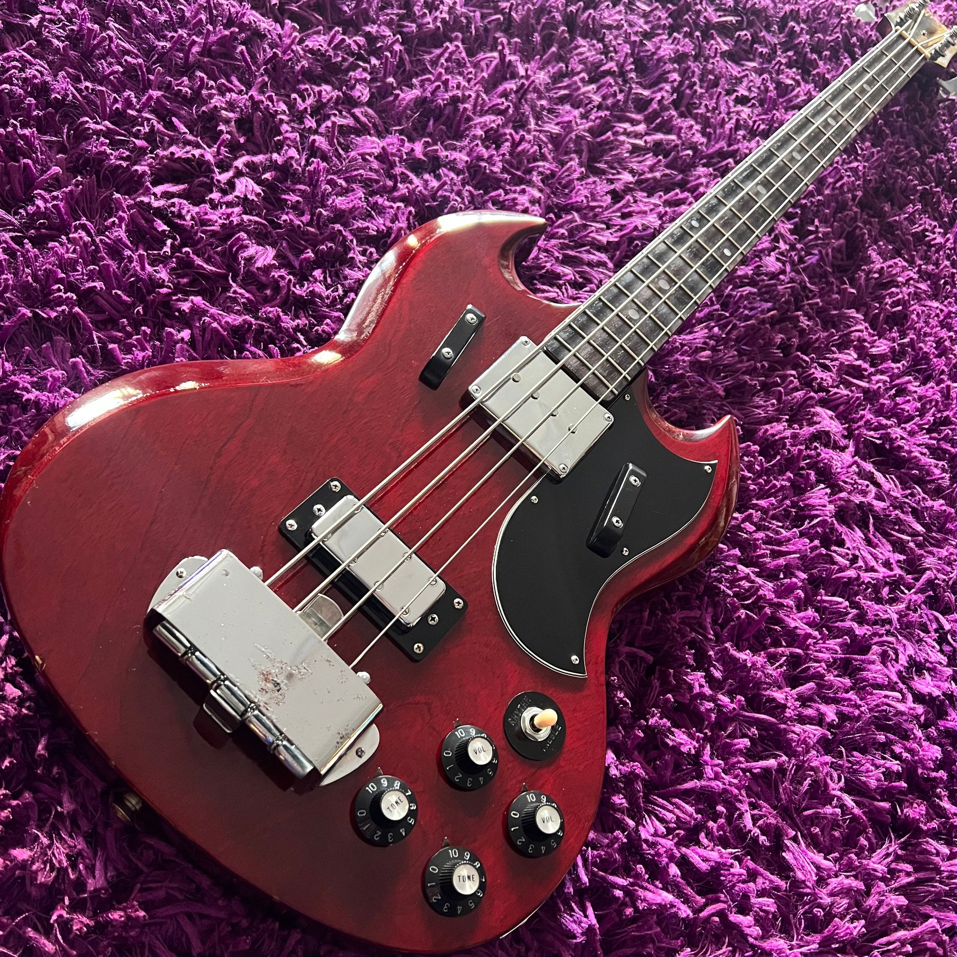 Early 1970s Greco EB-350 SG Bass (Gibson EB-3 Style) (33.5