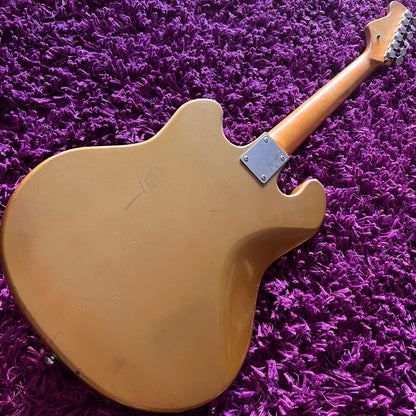 Early 1960s Guyatone LG-140T Electric Guitar (Rare Gold Nitro) (MIJ)