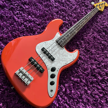 1999-2002 Fender JB-62 Jazz Bass '62 Reissue (Fiesta Red) (CIJ)