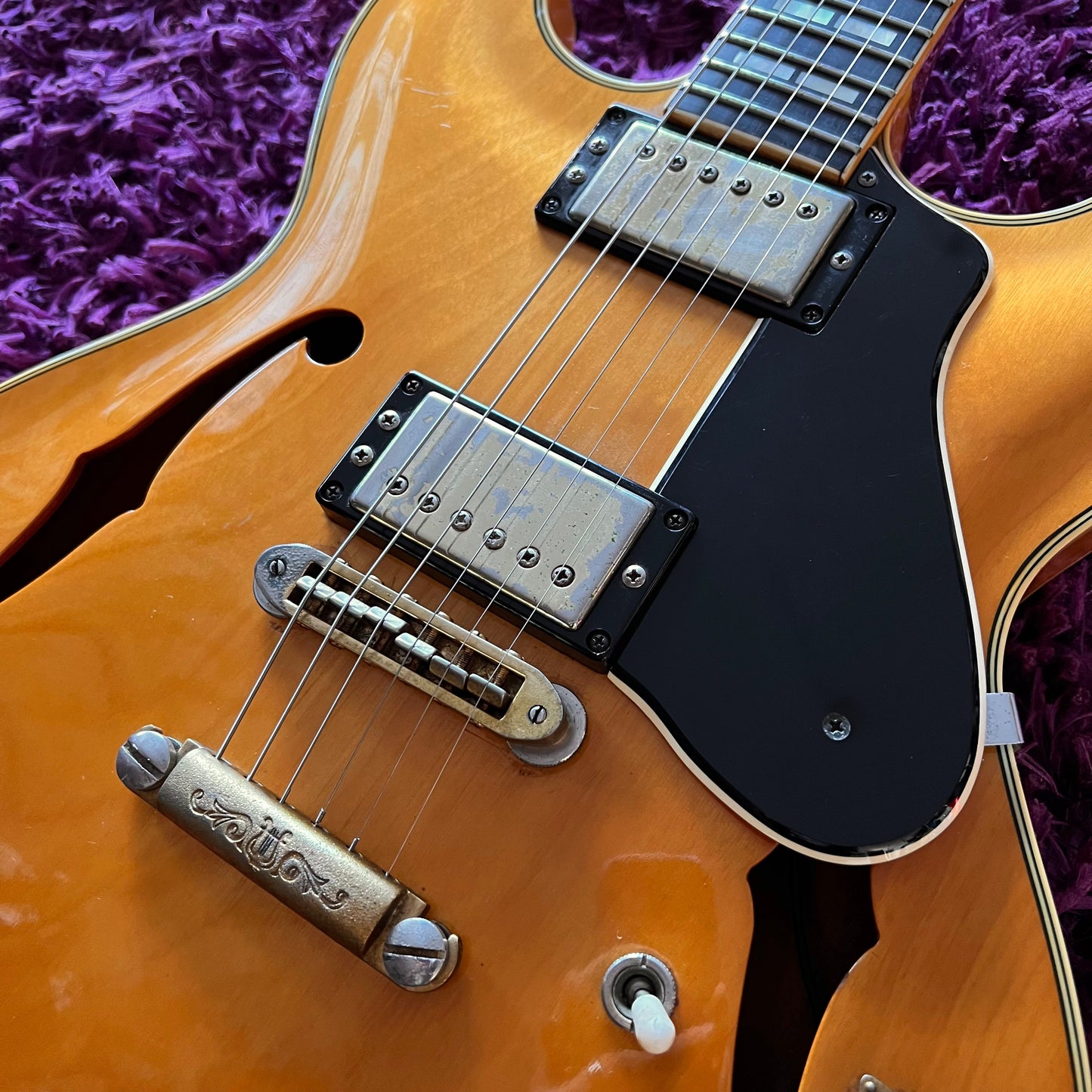 1970s Yamaha SA-2000 Semi-Hollow Natural (MIJ) (w/ OHSC)