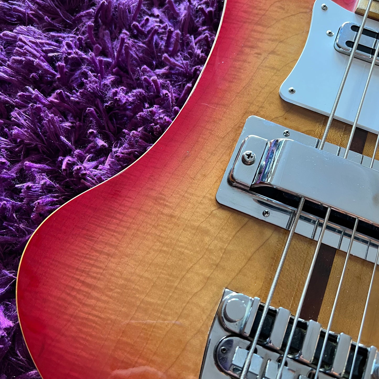 Early 1970s Greco RB-800 Maple Neck Bass Guitar w/ OHSC (Neck Through) (MIJ)