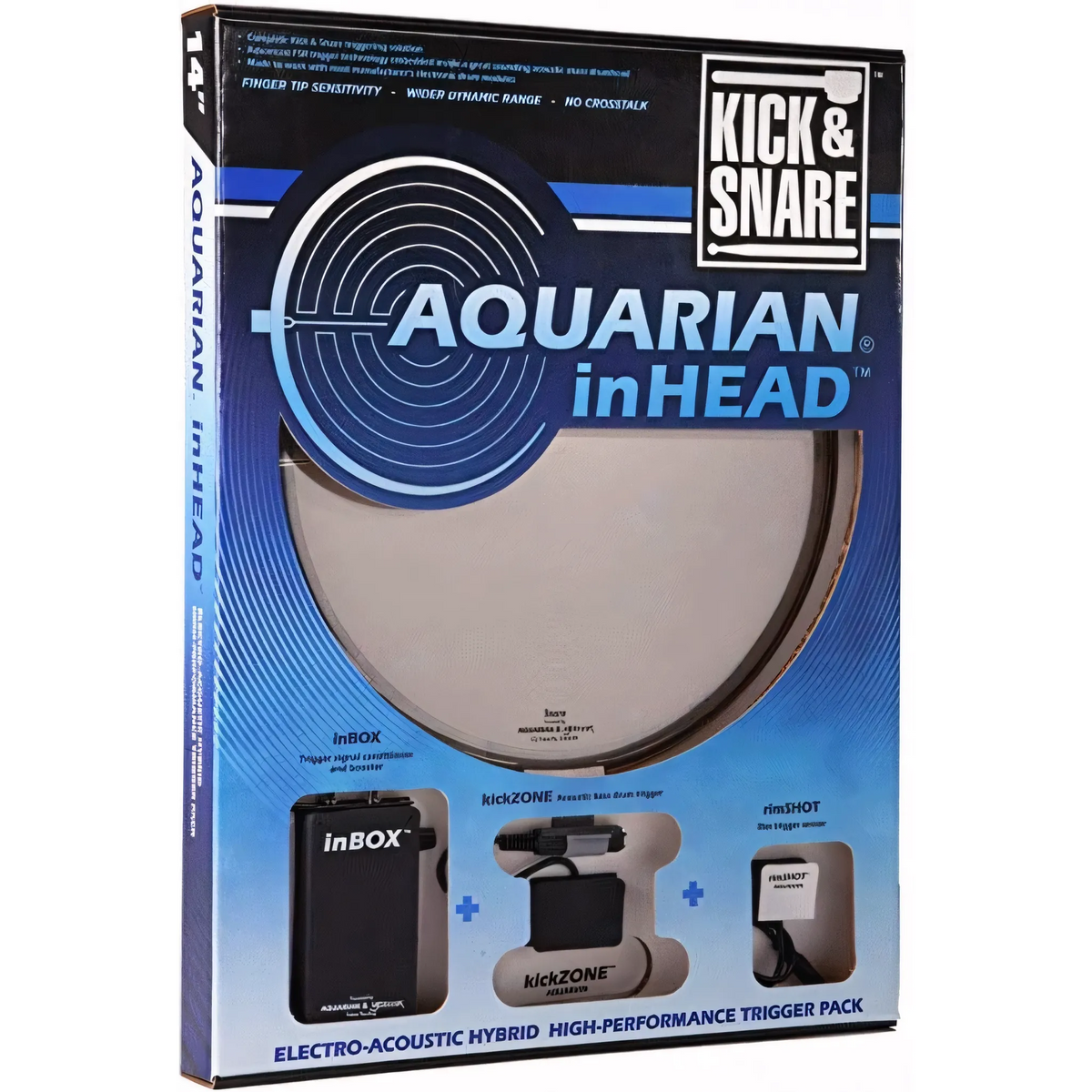 Aquarian inHEAD – Kick & Snare Trigger Pack (14IHPK)