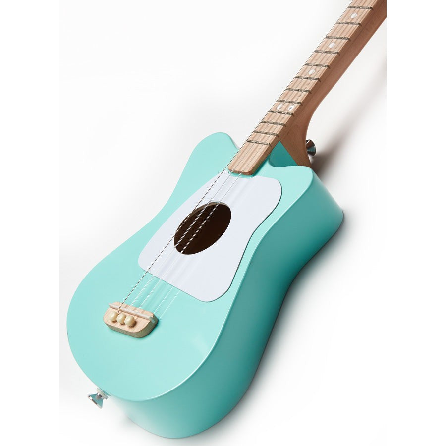 Loog Mini Kids 3-String Acoustic Guitar Green