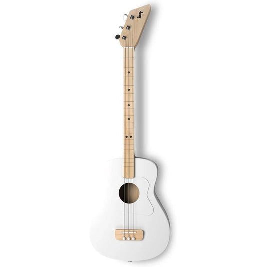 Loog Pro Kids 3-String Acoustic Guitar White