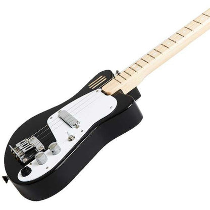 Loog Mini Kids 3-String Electric Guitar Black