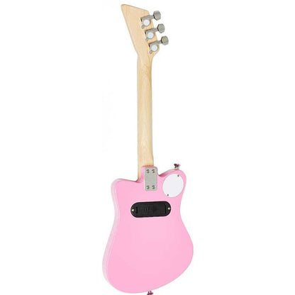 Loog Mini Kids 3-String Electric Guitar Pink