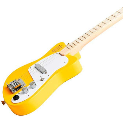 Loog Mini Kids 3-String Electric Guitar Yellow