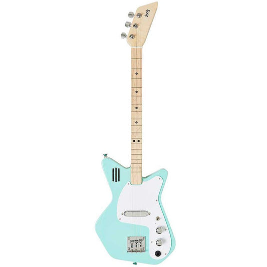 Loog Pro Kids 3-String Electric Guitar Green