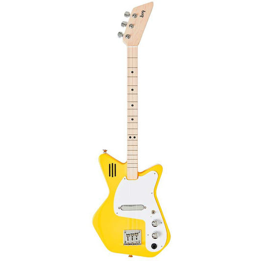 Loog Pro Kids 3-String Electric Guitar Yellow