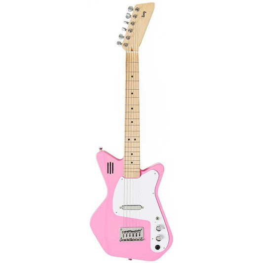 Loog Pro VI Kids 6-String Electric Guitar Pink