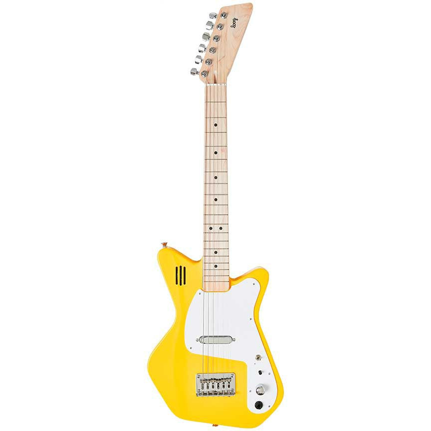 Loog Pro VI Kids 6-String Electric Guitar Yellow