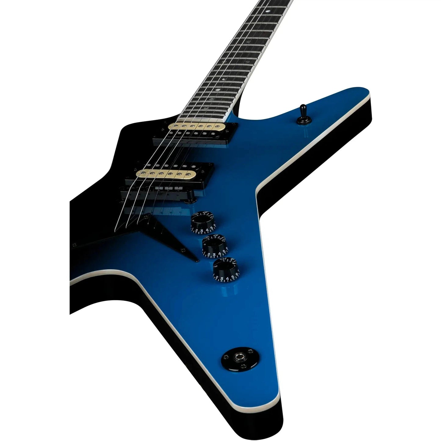 Dean ML 79 Black to Blue Fade Duncan Electric Guitar