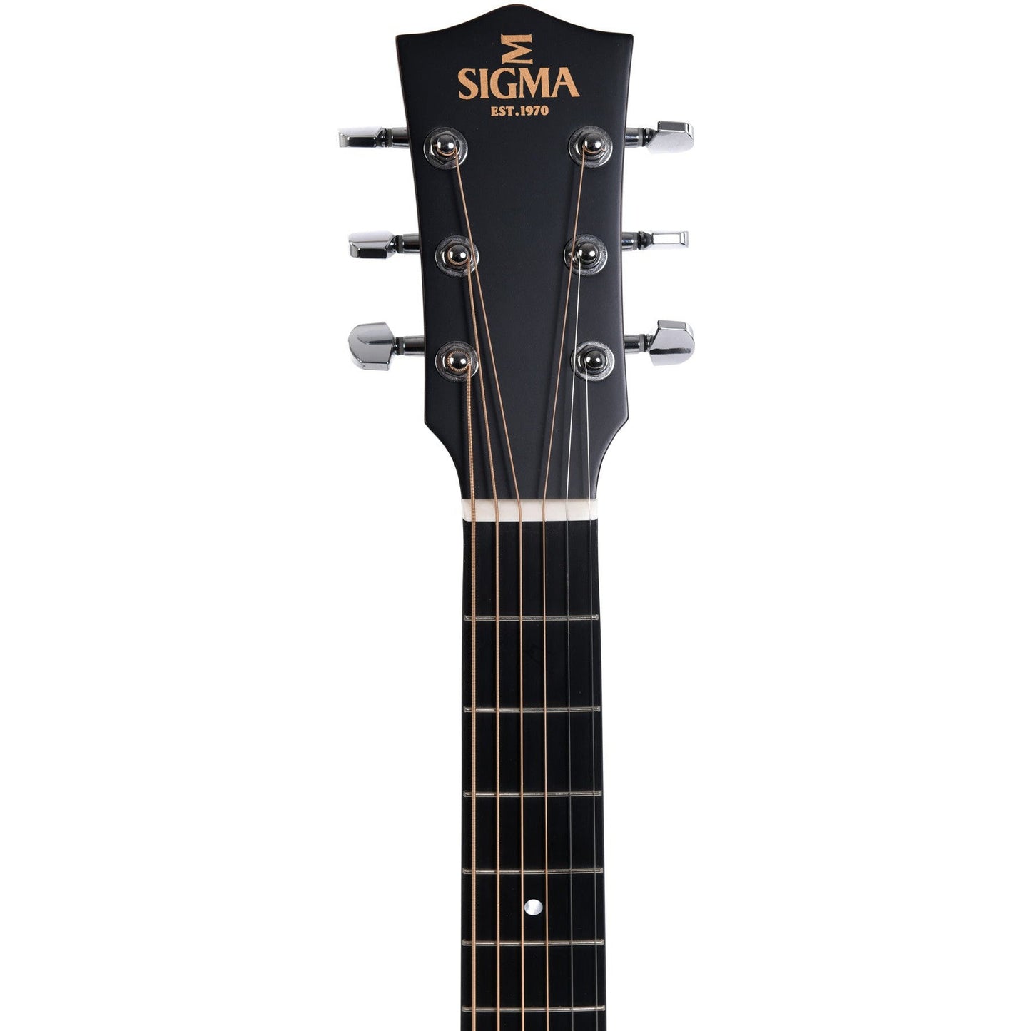 Sigma JM-SGE Acoustic Guitar Solid Sitka Spruce Top - Mahogany Back and Sides - Sunburst - Satin