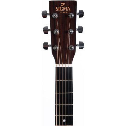 Sigma 000ME Acoustic Guitar Solid Spruce Top - Mahogany Back and Sides - Satin