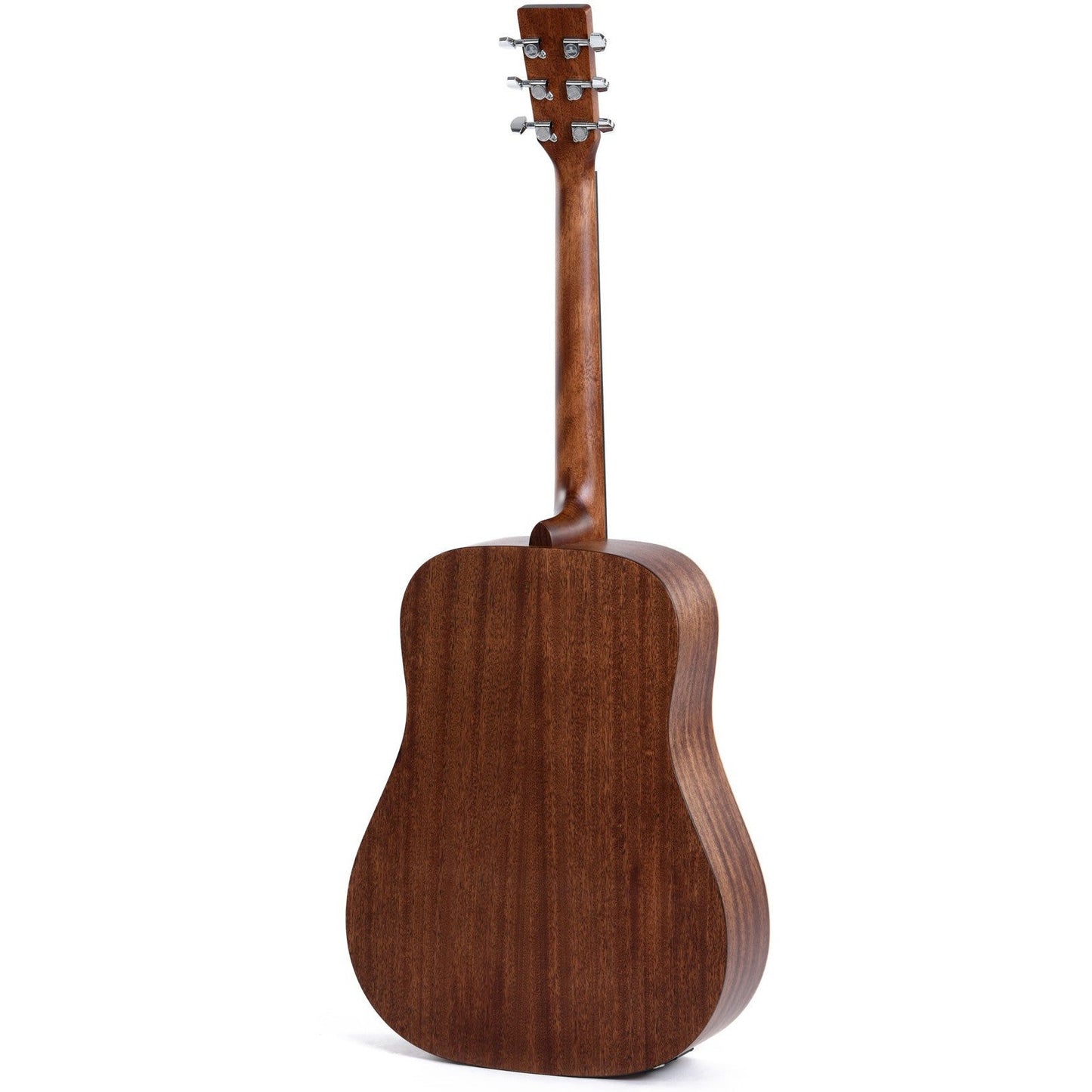 Sigma DMEL Dreadnought Acoustic Guitar Solid Spruce Top - Mahogany Back and Sides - Satin (Left Handed)