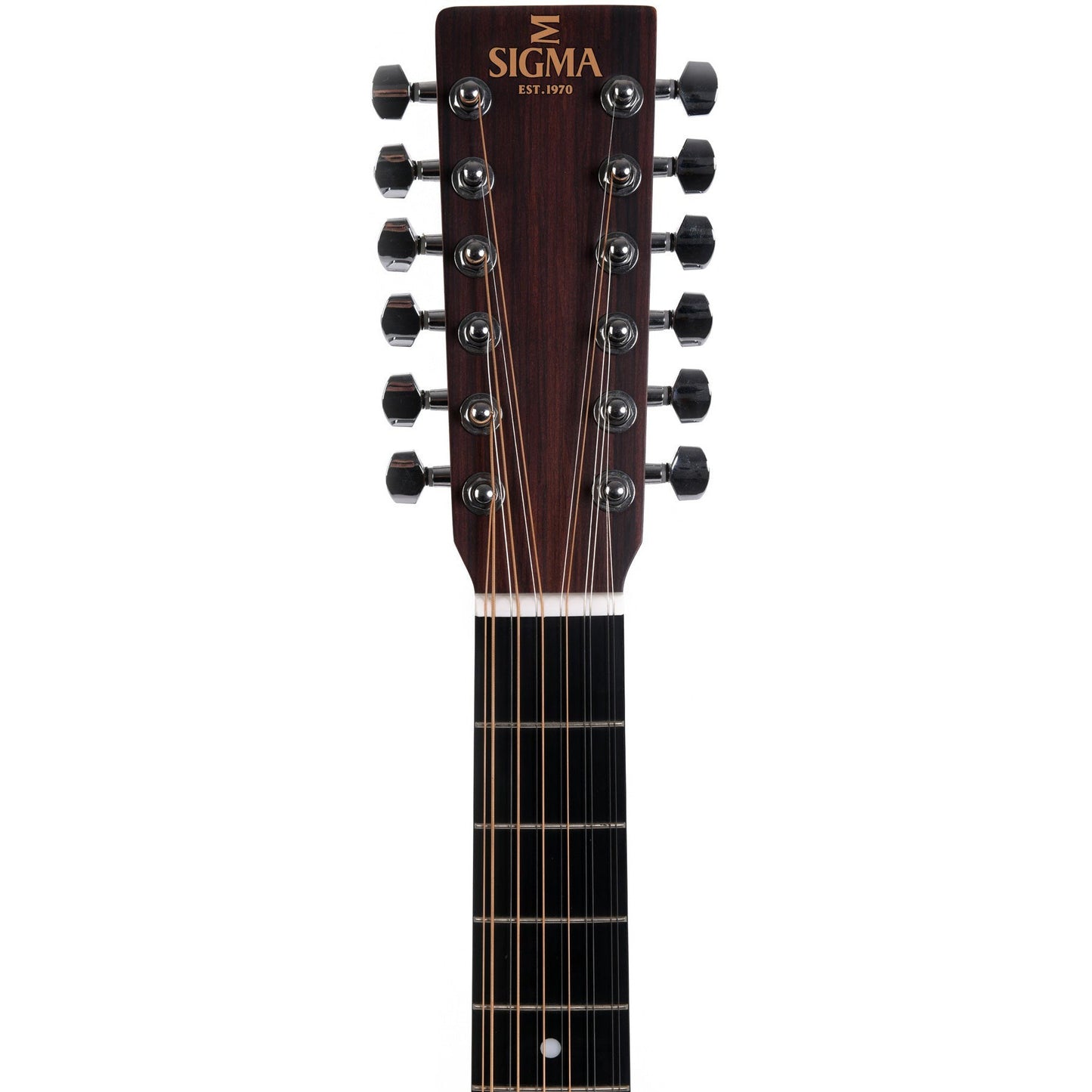 Sigma DM12E Dreadnought Acoustic Guitar 12 String Solid Spruce Top - Mahogany Back and Sides - Satin