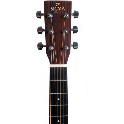 Sigma GME Grand OM Acoustic Guitar Solid Spruce Top - Mahogany Back and Sides - Satin