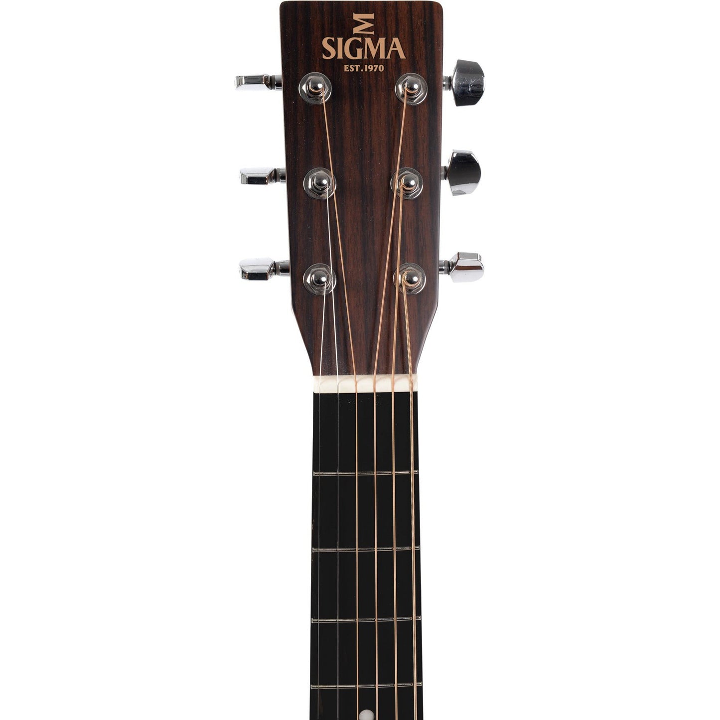 Sigma OMM-STL OM Acoustic Guitar Solid Spruce Top - Mahogany Back and Sides - Satin (Left Handed)