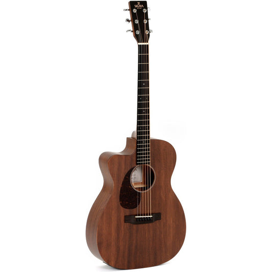 Sigma 000MC-15E L Acoustic Guitar Solid Mahogany Top - Cutaway - Satin (Left Handed)