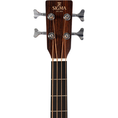 Sigma BMC-15E Acoustic Bass Guitar Solid Mahogany Top Cutaway - Mahogany Back and Sides - Satin