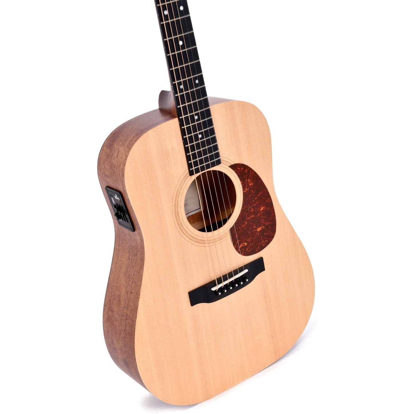 Sigma DSME Short Scale Dreadnought Acoustic Guitar Solid Spruce Top - Mahogany Back and Sides - Satin