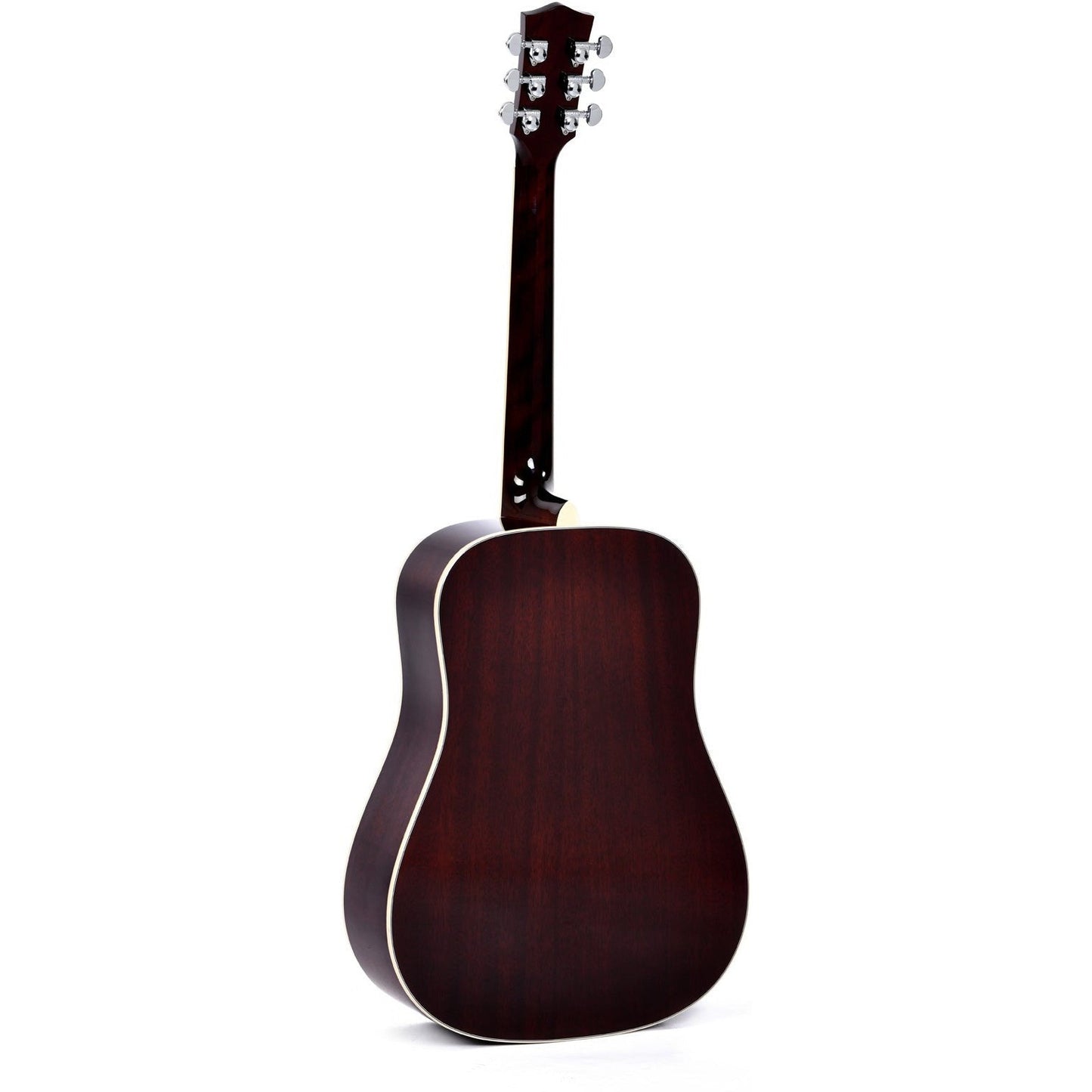 Sigma SDM-SG5 Dreadnought Acoustic Guitar All Solid Sitka Spruce Top and Mahogany Back and Sides - Autumn Burst - Gloss