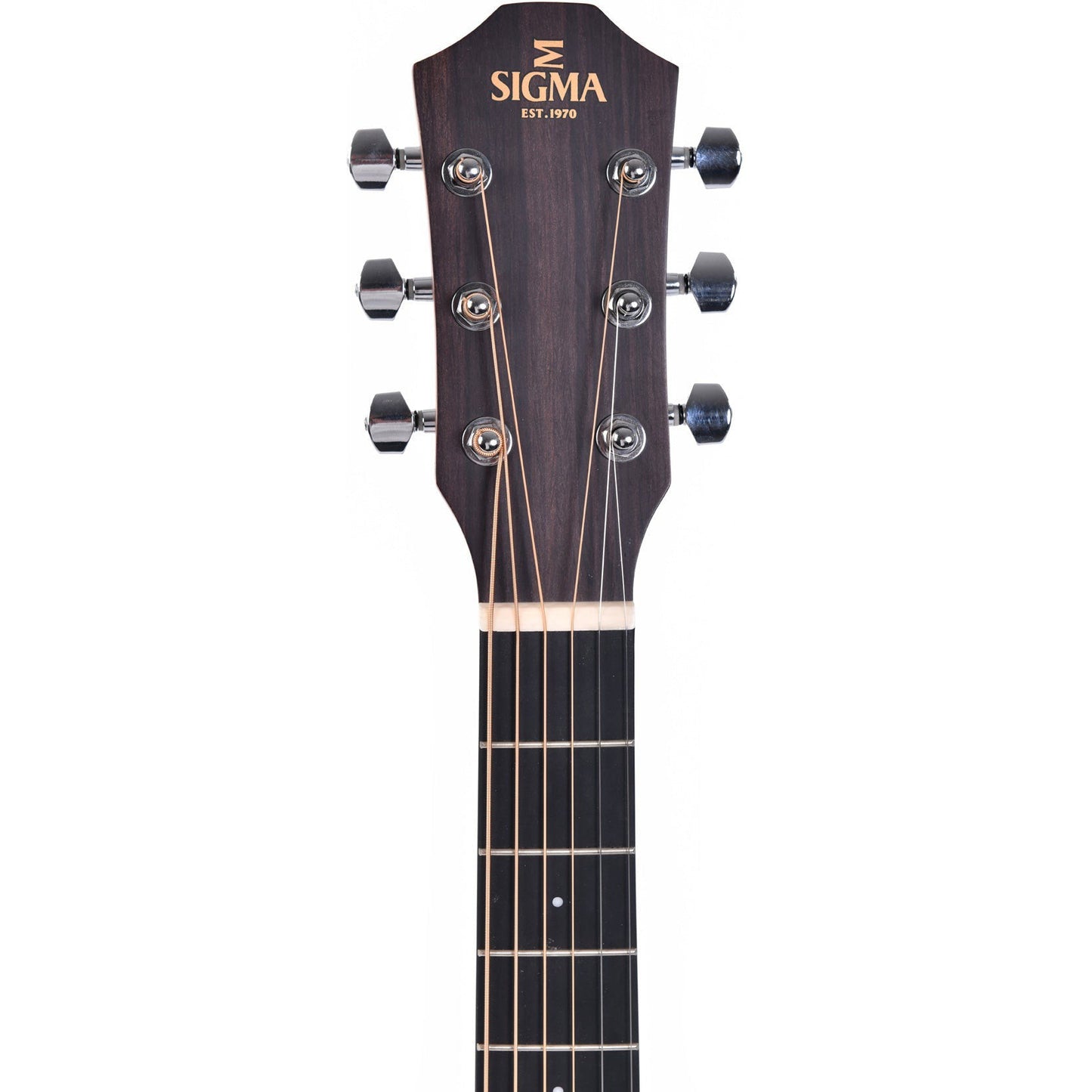 Sigma GSME Short Scale Grand OM Acoustic Guitar Solid Spruce Top - Mahogany Back and Sides - Satin