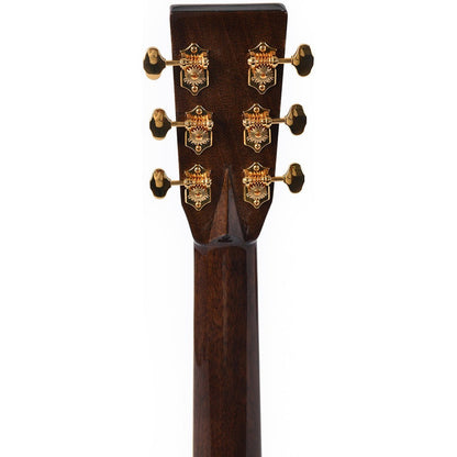 Sigma SOMR-45 OM Acoustic Guitar All Solid Spruce Top and Rosewood Back and Sides - Style 45 Inlay - Gloss