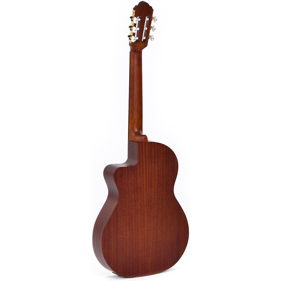 Sigma CTMC-2E Classical Guitar Solid Cedar Top Cutaway - Mahogany Back and Sides - Satin