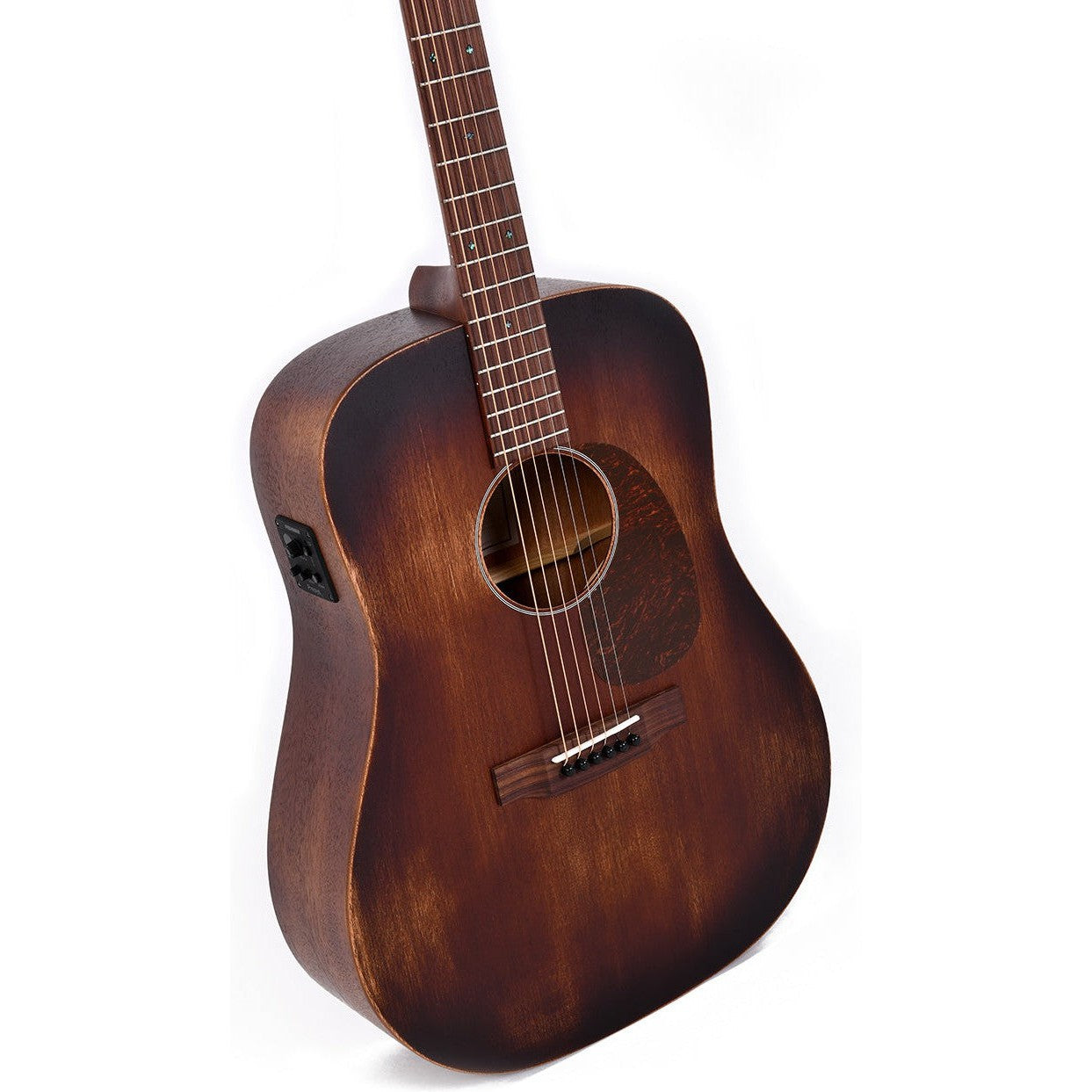 Sigma DM-15E AGED Dreadnought Acoustic Guitar Solid Mahogany Top - Aged - Satin