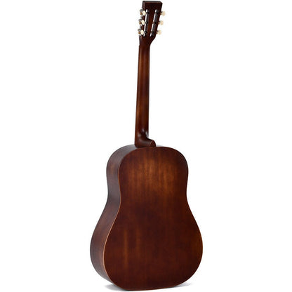 Sigma DJM-15-AGED Dreadnought Acoustic Guitar Slope Shoulder Solid Mahogany Top - Aged - Satin