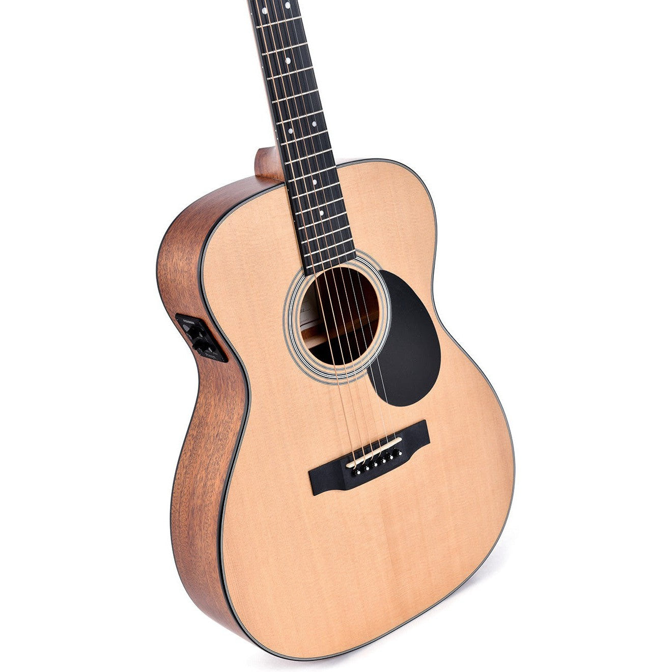 Sigma SOMM-STE OM Acoustic Guitar All Solid Spruce Top and Mahogany Back and Sides - Satin