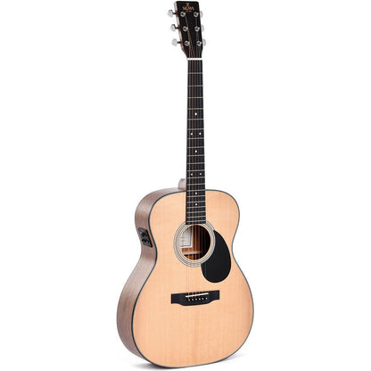 Sigma SOMM-STE OM Acoustic Guitar All Solid Spruce Top and Mahogany Back and Sides - Satin