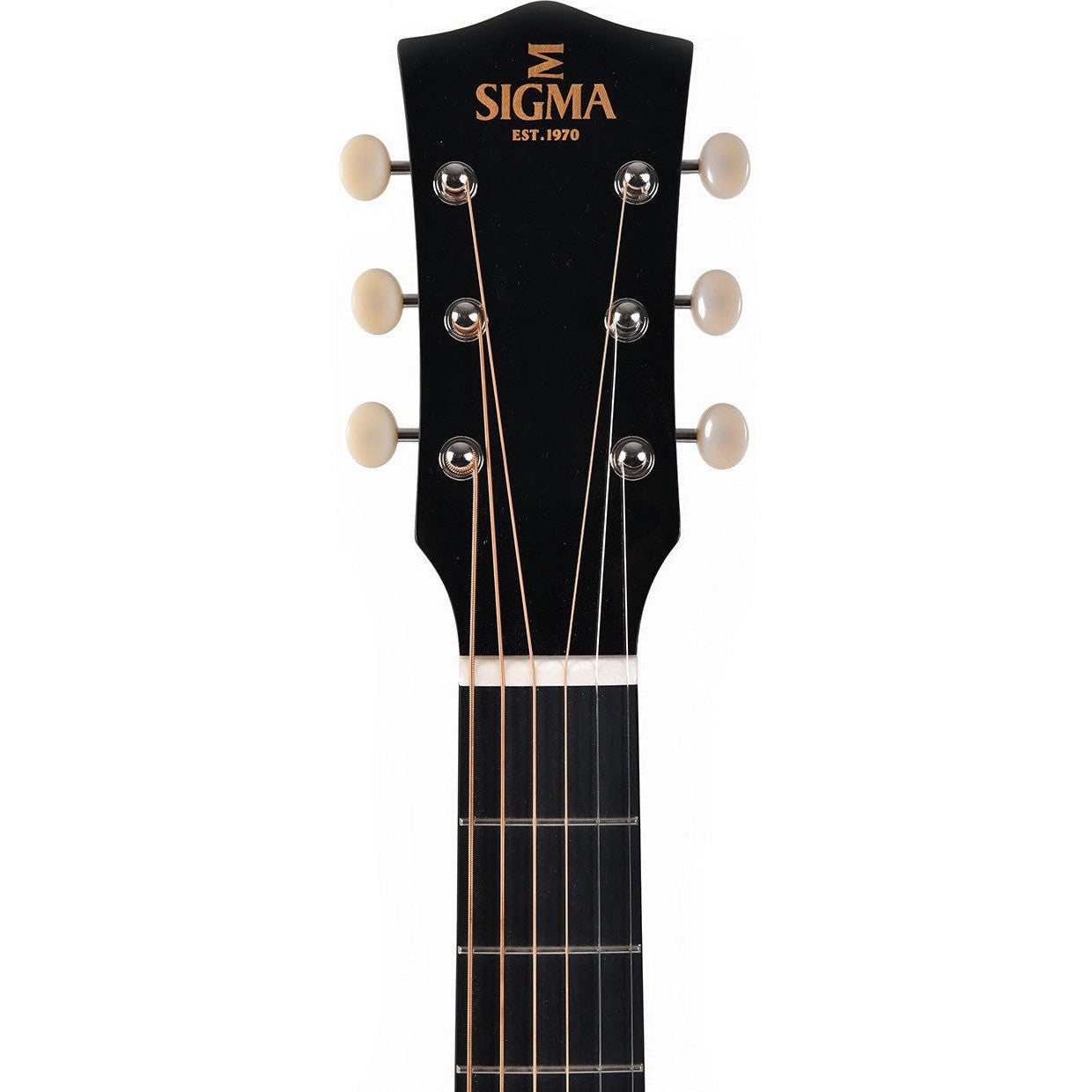 Sigma JM-SG45 Dreadnought Acoustic Guitar Slope Shoulder Solid Sitka Spruce Top - Mahogany Back and Sides - Sunburst - Gloss