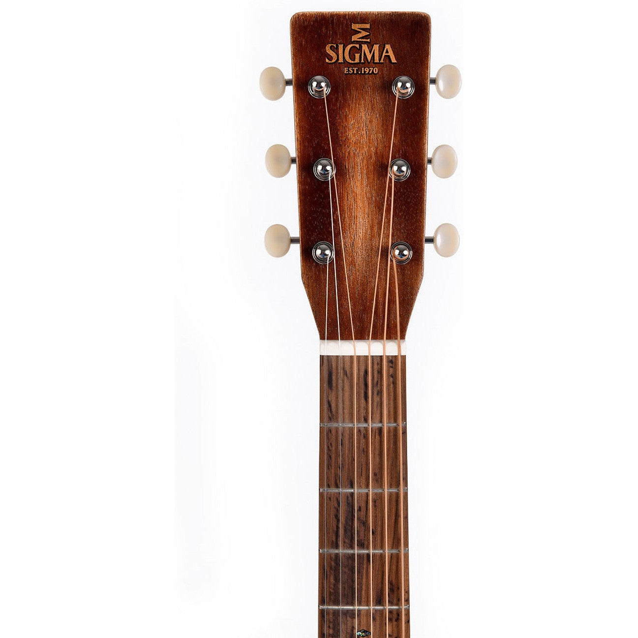 Sigma 000M-15EL-AGED Acoustic Guitar Solid Mahogany Top - Aged - Satin (Left Handed)